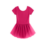 Class Cap Sleeve Skirted Leotard - Berry