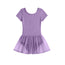 Class Cap Sleeve Skirted Leotard - Lavender