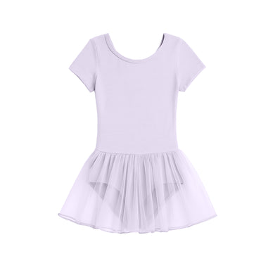Class Cap Sleeve Skirted Leotard - Lilac