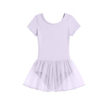 Class Cap Sleeve Skirted Leotard - Lilac