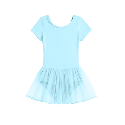 Class Cap Sleeve Skirted Leotard - New Blue