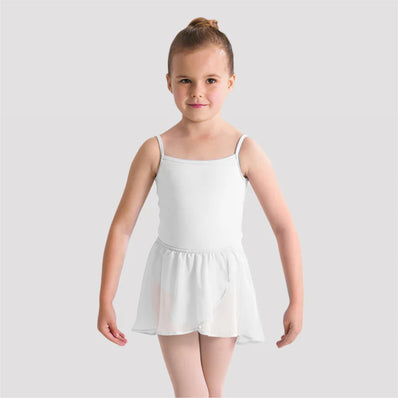 Bloch Georgette Pull On Skirt White