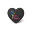 Heart Croc Charm 30mm