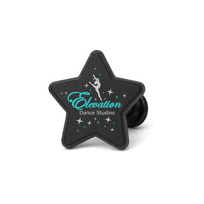 Elevation Dance Studios Star Croc Charm Bundle