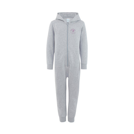 Cremona Heather Grey Kids Onesie