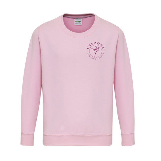 Cremona Baby Pink Kids Sweatshirt
