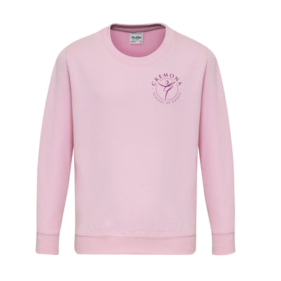 Cremona Baby Pink Adults Sweatshirt