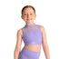 Bloch Kids Mesh Crop Top - Lilac