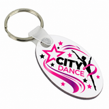 Oval Keyring 60mm x 35mm