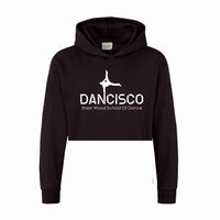 Dancisco Raw Cropped Kids Hoodie