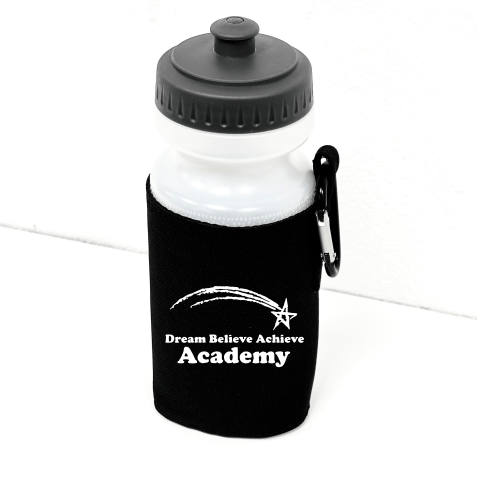 Dream Believe Achieve Academy Water Bottle and Holder