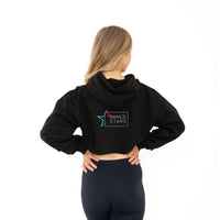 Dance Stars Raw Cropped Adult Hoodie