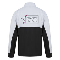 Dance Stars Pink Glitter Kids 1/4 Zip Tracksuit Top