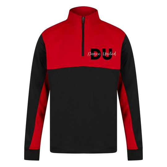 Dance United Kids 1/4 Zip Tracksuit Top