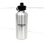EntertainArts 600ml Silver Water Bottle (Two Lids)