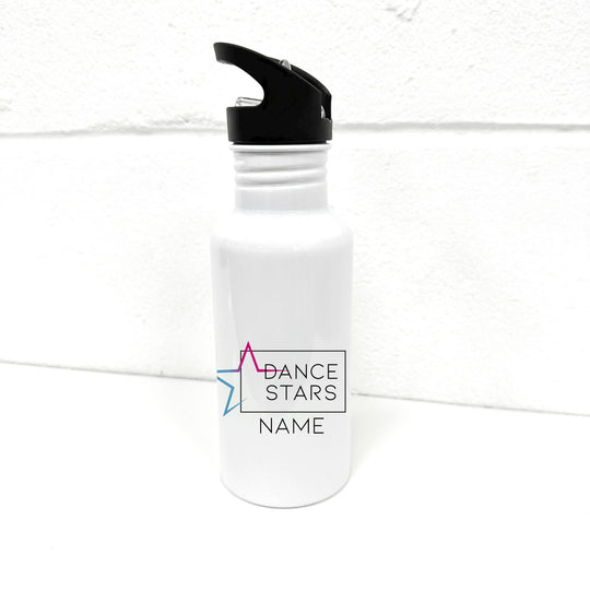 Dance Stars 600ml Sports Water Bottle (Int Straw)
