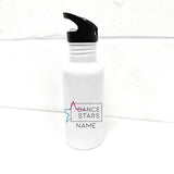 Dance Stars 600ml Sports Water Bottle (Int Straw)