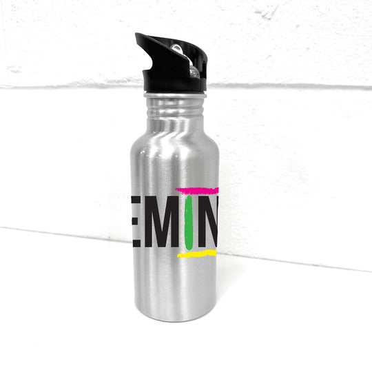 Gemini 600ml Sports Water Bottle (Int Straw)