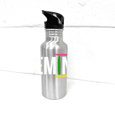 Gemini 600ml Sports Water Bottle (Int Straw)