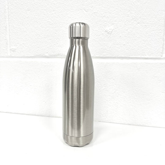 500ml Bowling Water Bottle - Silver