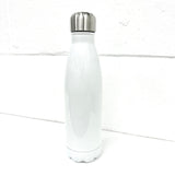 500ml Bowling Water Bottle - White