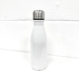 500ml Handbag Size Water Bottle - White
