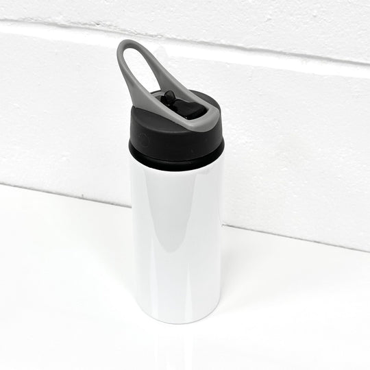 650ml Handled Water Bottle - White