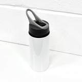 650ml Handled Water Bottle - White