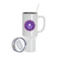 WhizzBop 40oz White Stanley Style Tumbler