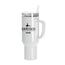 Dancisco 40oz White Stanley Style Tumbler