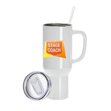 Stagecoach Performing Arts 40oz White Stanley Style Tumbler
