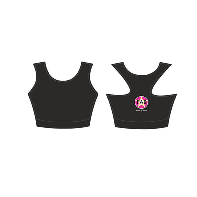 FAB School of Dance Racer Back Crop Top