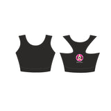 FAB School of Dance Racer Back Crop Top