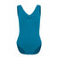 Freed Faith RAD Meryl Sleeveless Ruched Front Leotard - Teal
