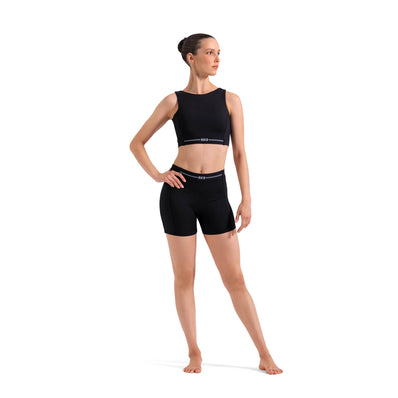 Bloch Logo Crop Top - Black
