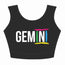 Gemini Racer Back Crop Top