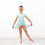 Pandr Georgette Wrap Skirt - Aqua