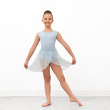 Pandr Georgette Wrap Skirt - Pale Blue