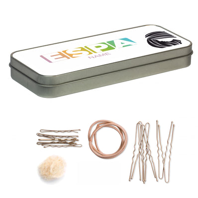 ESPA Black Hair Accessory Tin