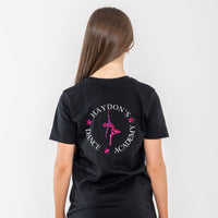 Haydons School of Dance Girls Design Adult T-Shirt