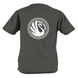 Swan Samba Adult Charcoal Cool T-Shirt