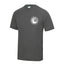 Swan Samba Adult Charcoal Cool T-Shirt