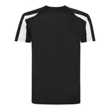 Adult Contrast Cool Tee - Black/White