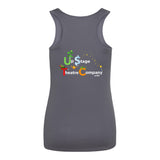 UpStage Theatre Company Charcoal Ladies Cool Vest