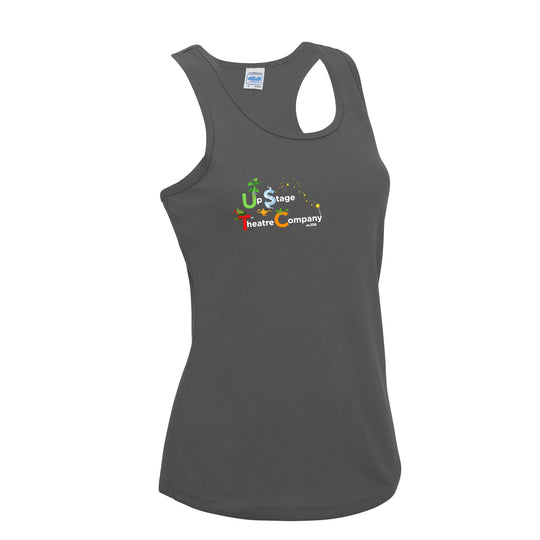 UpStage Theatre Company Charcoal Ladies Cool Vest