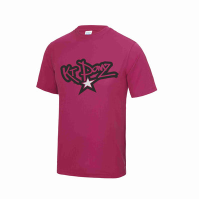 KT Danz Hot Pink Adult Cool Tee