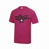 KT Danz Hot Pink Adult Cool Tee
