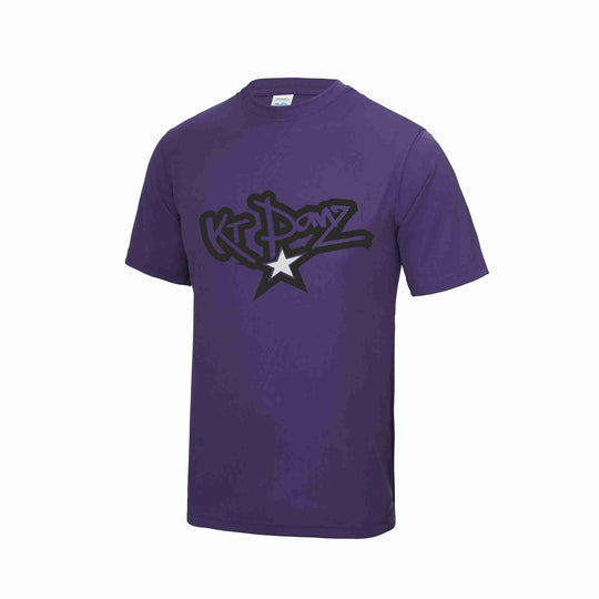 KT Danz Purple Adult Cool Tee