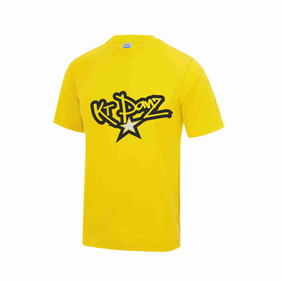 KT Danz Various Sun Yellow Adult Cool Tee