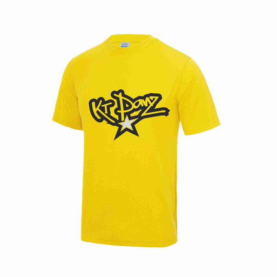 KT Danz Various Sun Yellow Kids Cool Tee